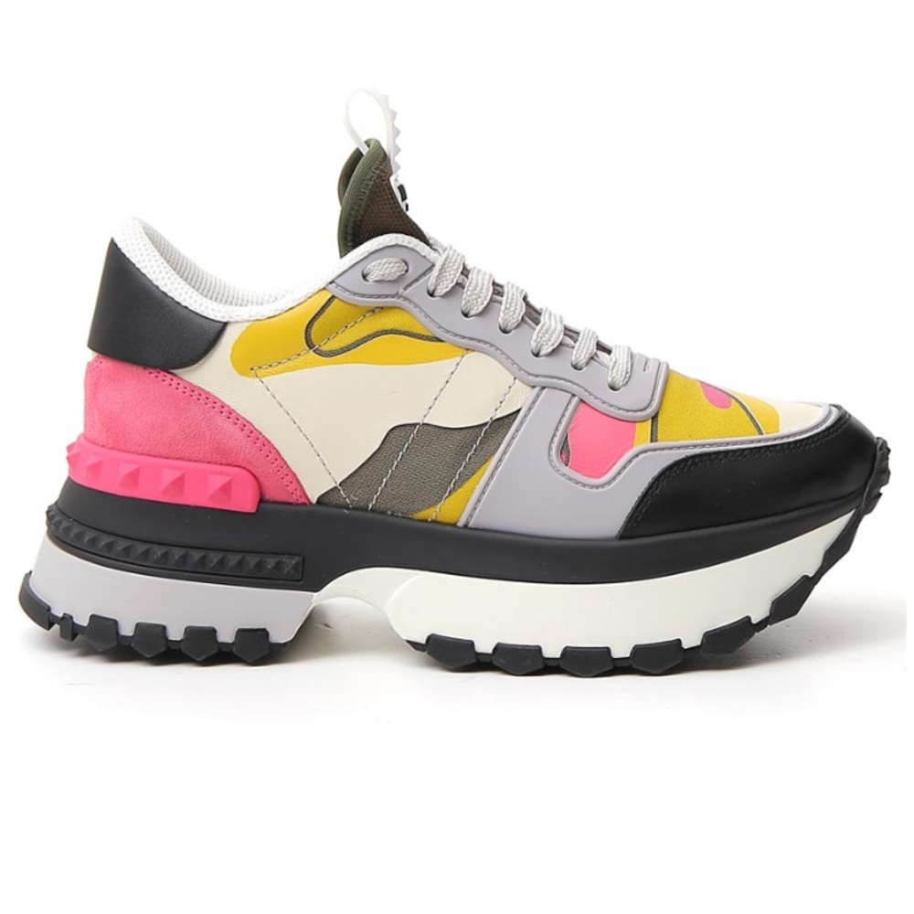VALENTINO GARAVANI Rockrunner Up leather sneakers - Picture 13 of 15